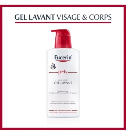 EUCERIN pH5 Gel Lavant – 400 ml