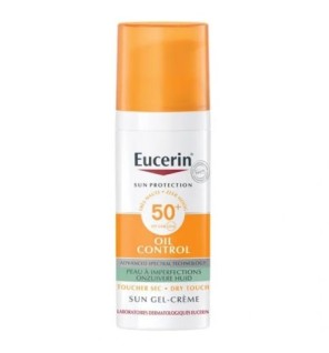 EUCERIN SUN TOUCHER SEC GEL CRÈME HUILE CONTROLE