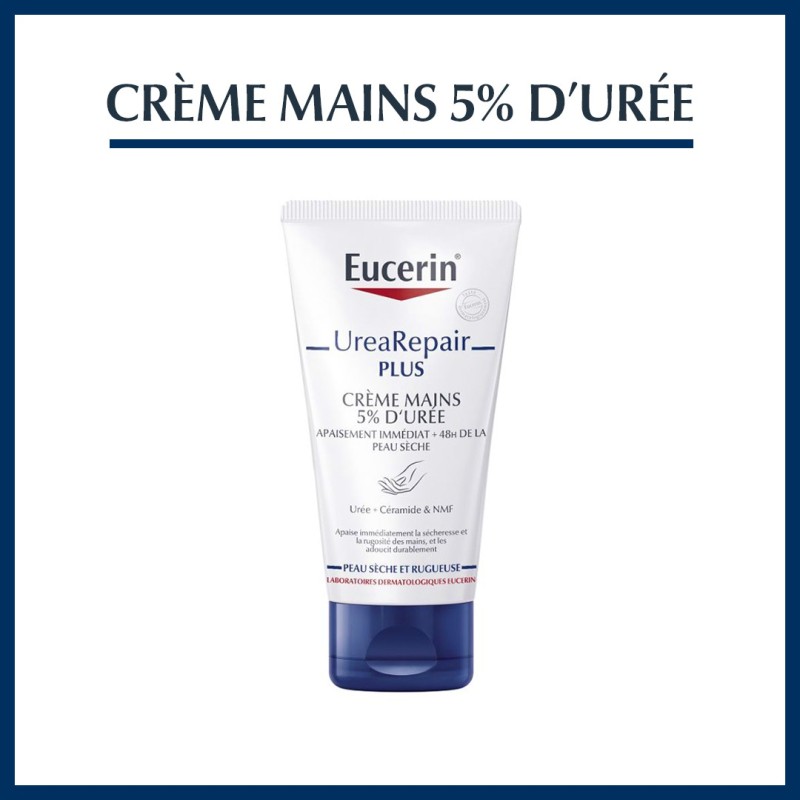 EUCERIN UreaRepair CRÈME MAINS 5% D’URÉE