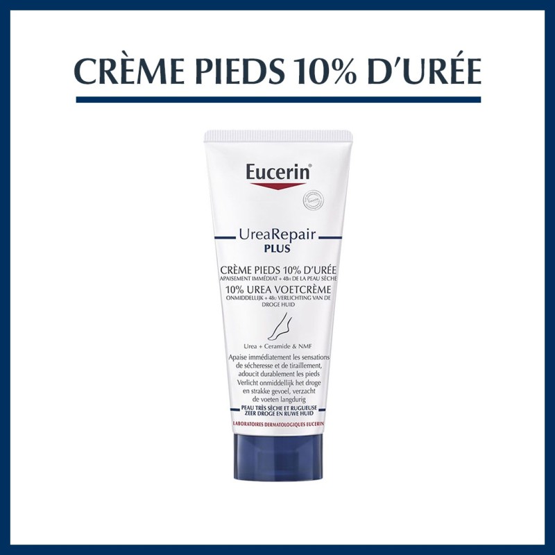 EUCERIN UreaRepair CRÈME PIEDS 10% D’URÉE