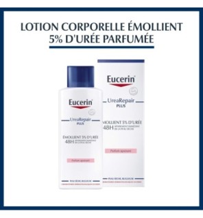EUCERIN UreaRepair PLUS Emollient 5% d’Urée Parfumé – 250ml