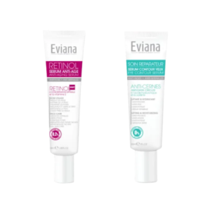 Eviana Duo Pack « Retinol 40ml+Anti-Cernes 30ml »