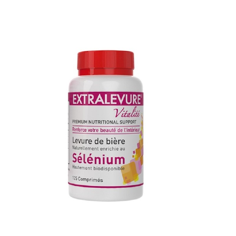 Extralevure vitalite selenium 125 Comprimès