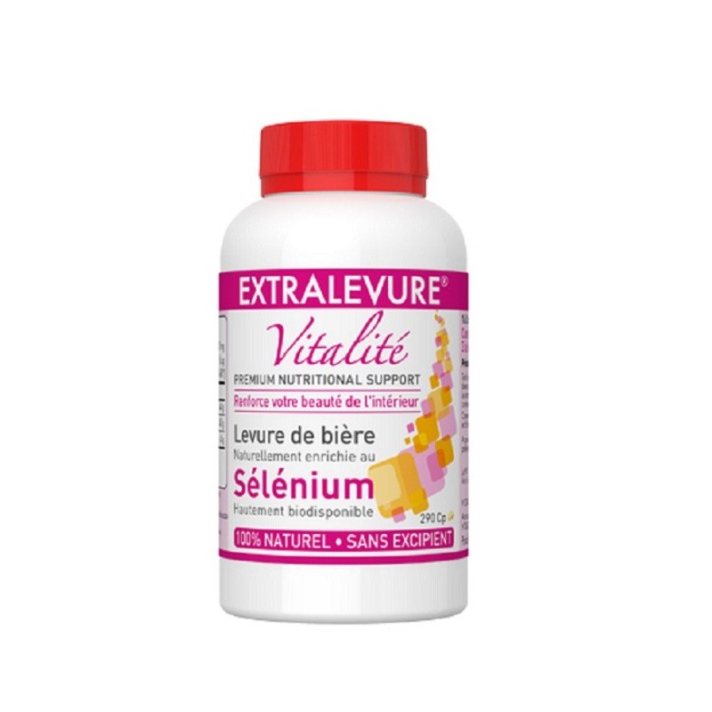 Extralevure Vitalite Selenium 290 Comprimès