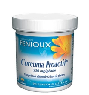 Fenioux Curcuma Proactif – 90 Gélules – 230 mg
