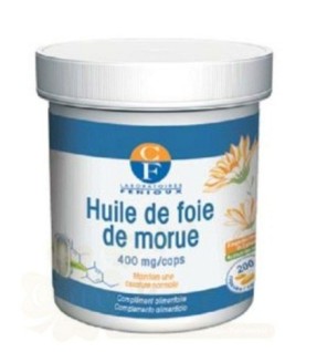 Fenioux Huile de Foie de Morue 400mg 50 Capsules