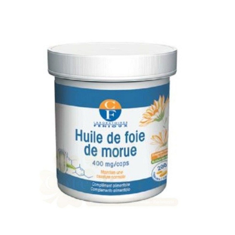 Fenioux Huile de Foie de Morue 400mg 50 Capsules
