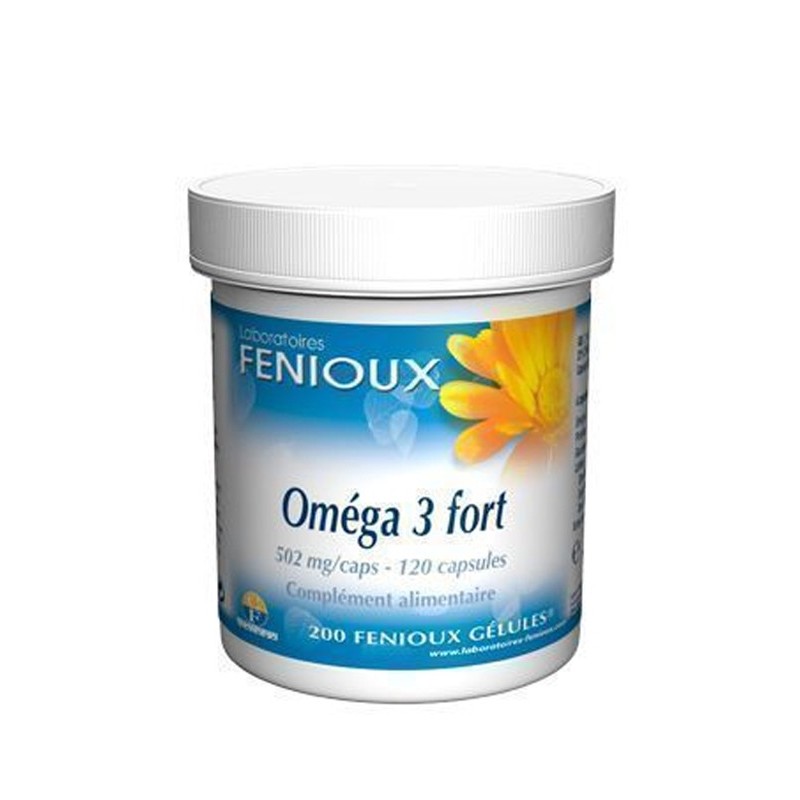 Fenioux Oméga 3 Fort – 120 Capsules – 502 mg