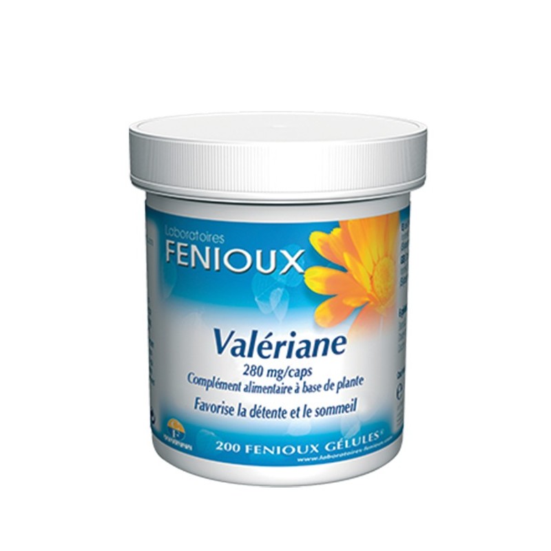 Fenioux Valériane – 200 Gélules – 280 mg