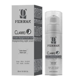 Fiderma Clarifid Serum Depigmentant Nuit 30ml