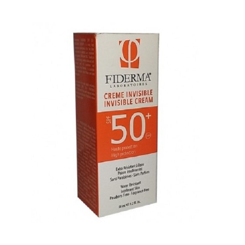 FIDERMA CREME ECRAN SPF 50 INVISIBLE 50ML