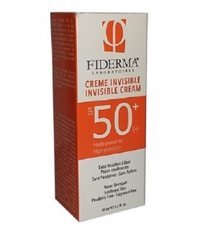 FIDERMA CREME ECRAN SPF 50 INVISIBLE 50ML