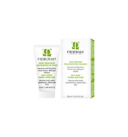 FIDERMA SOIN TRAITANT PEAUX MIXTES À GRASSES 40ml