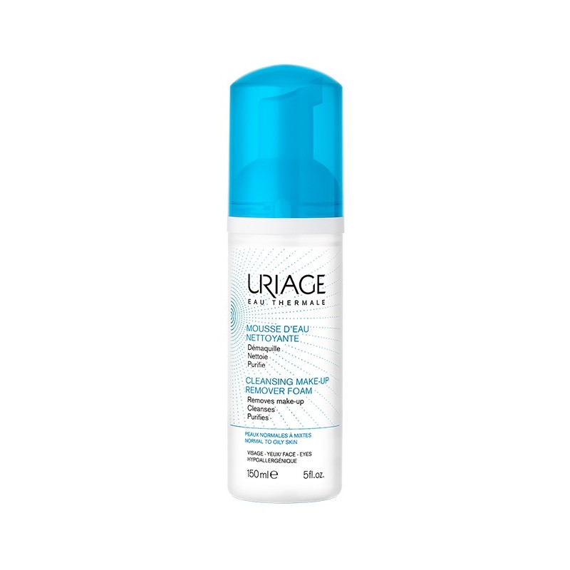 Uriage – Mousse d’eau nettoyante – 150 ml