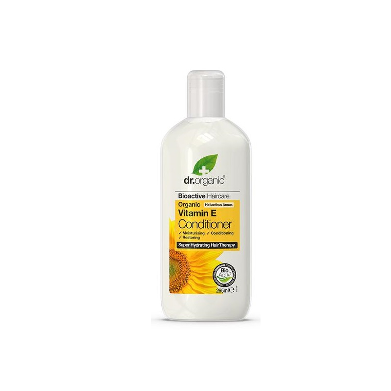 Dr Organic Après Shampoing à la Vitamine E 265Ml