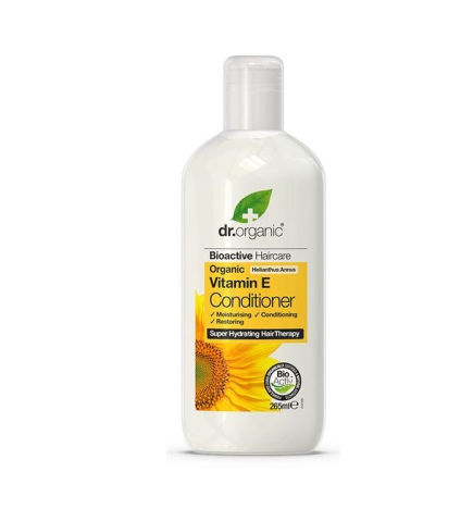 Dr Organic Après Shampoing à la Vitamine E 265Ml
