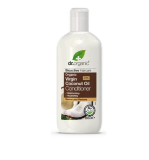 Dr Organic Après-Shampoing à l’Huile de Noix de Coco Vierge 265Ml