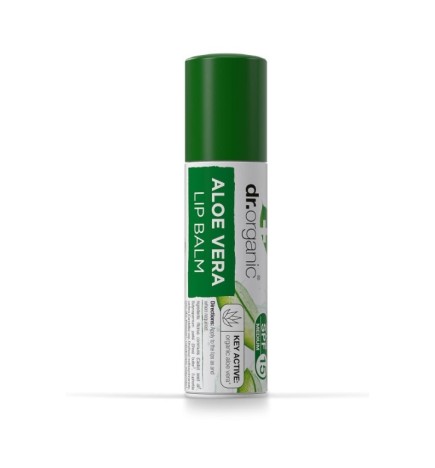 Dr Organic Baume à Lèvres à l’Aloe Vera 5.7Ml