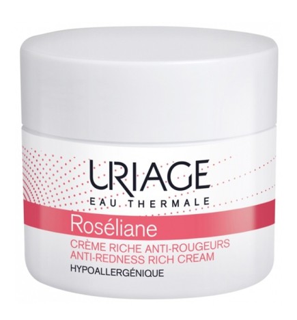 Uriage – Roséliane – Crème Riche Anti-Rougeurs – 50 ml