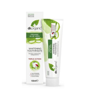 Dr Organic Dentifrice à l’Aloe Vera 100Ml
