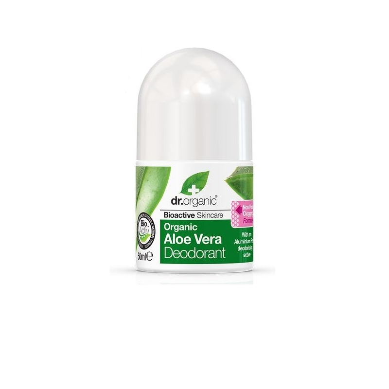 Dr Organic Déodorant à l’Aloe Vera 50ml