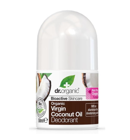 Dr Organic Déodorant à l’Huile de Noix de Coco Vierge 50Ml