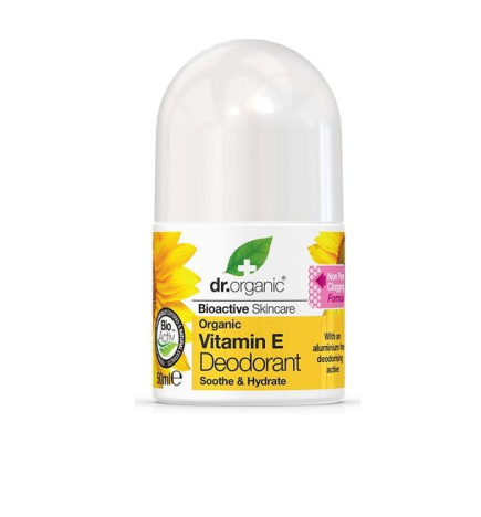 Dr Organic Déodorant à la Vitamine E 50Ml