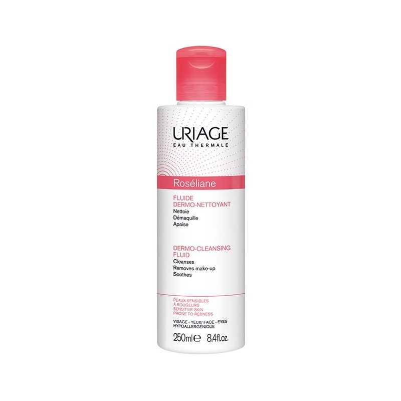 Uriage – Roséliane – Fluide Dermo-Nettoyant – 250 ml