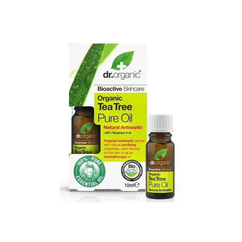 Dr Organic Huile Essentielle Tea Tree 10Ml