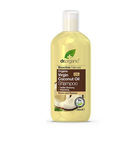 Dr Organic Shampoing à l’Huile de Noix de Coco 265Ml