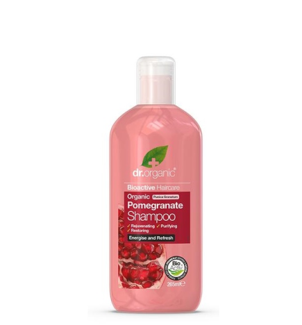 Dr Organic Shampoing à la Grenade 265Ml