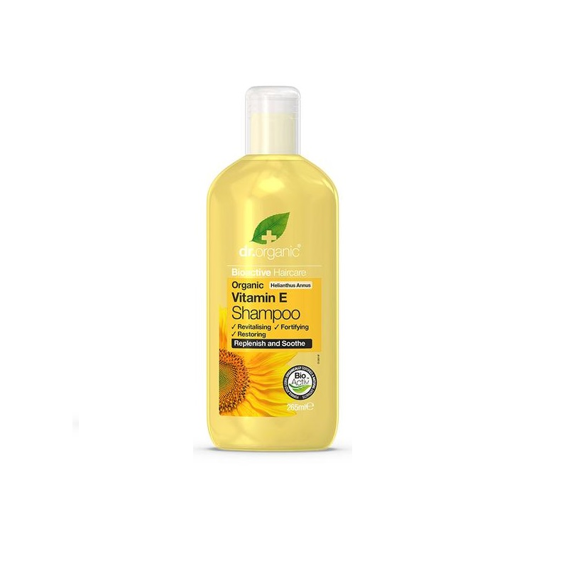 Dr Organic Shampoing à la Vitamine E 265Ml