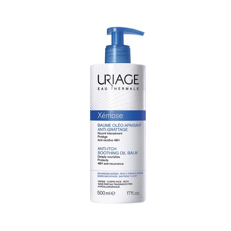 Uriage – Xemose – Baume Oléo-apaisant Anti-grattage – 500 ml