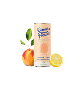 DRINK A FLOWER BOTANICAL LEMONADE HYDRATE PEACH AND LEMON 25 CL