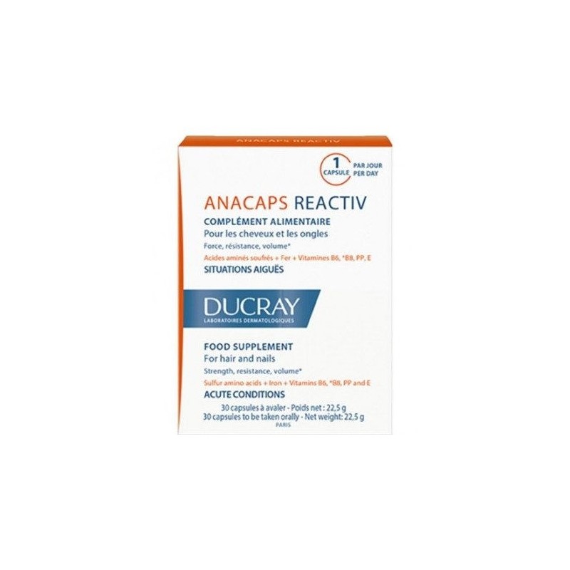 Ducray – Anacaps Reactiv – 30 Capsules