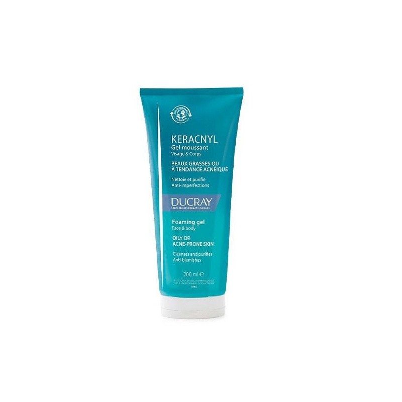Ducray – Keracnyl Gel moussant – 200 ml