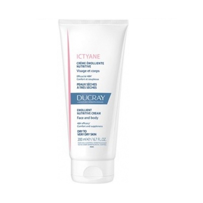 Ducray — Crème Émolliente Nutritive — Crème émolliente — Ictyane 200 ml