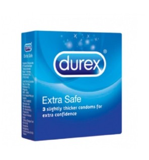 DUREX Extra Safe 3 Préservatifs