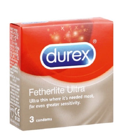 DUREX Fetherlite Ultra 3 Préservatifs