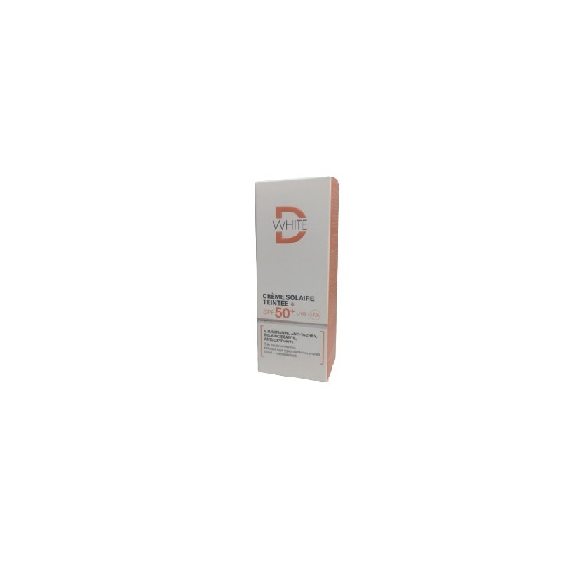 Dwhite Crème Solaire Teintée Spf50+ 50ml