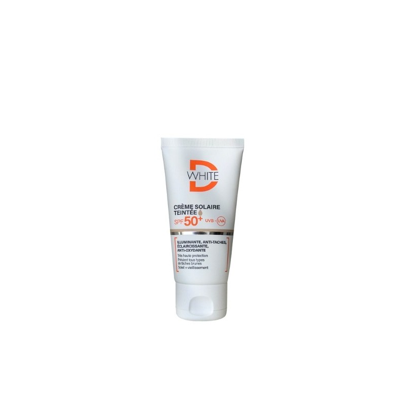 Dwhite Ecran Solaire Teintee Medium spf50+ 50ml