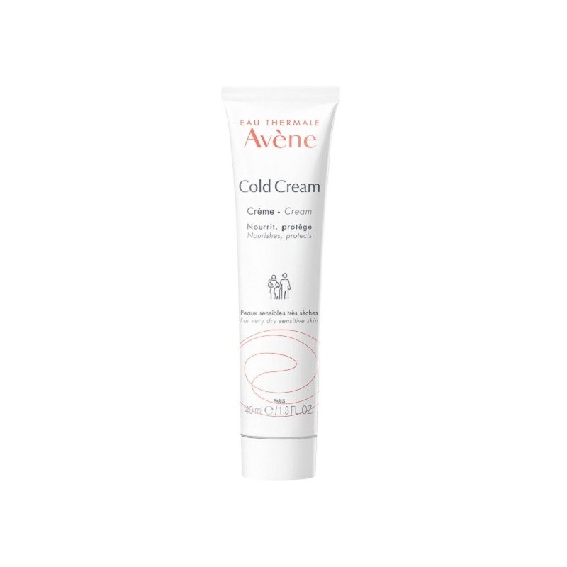 EAU THERMALE AVÈNE Cold Cream – Crème Peaux Sensibles – 40 ml