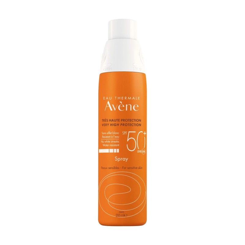 Eau Thermale Avène Spray Solaire – Très Haute Protection Spf 50+ – 200ml