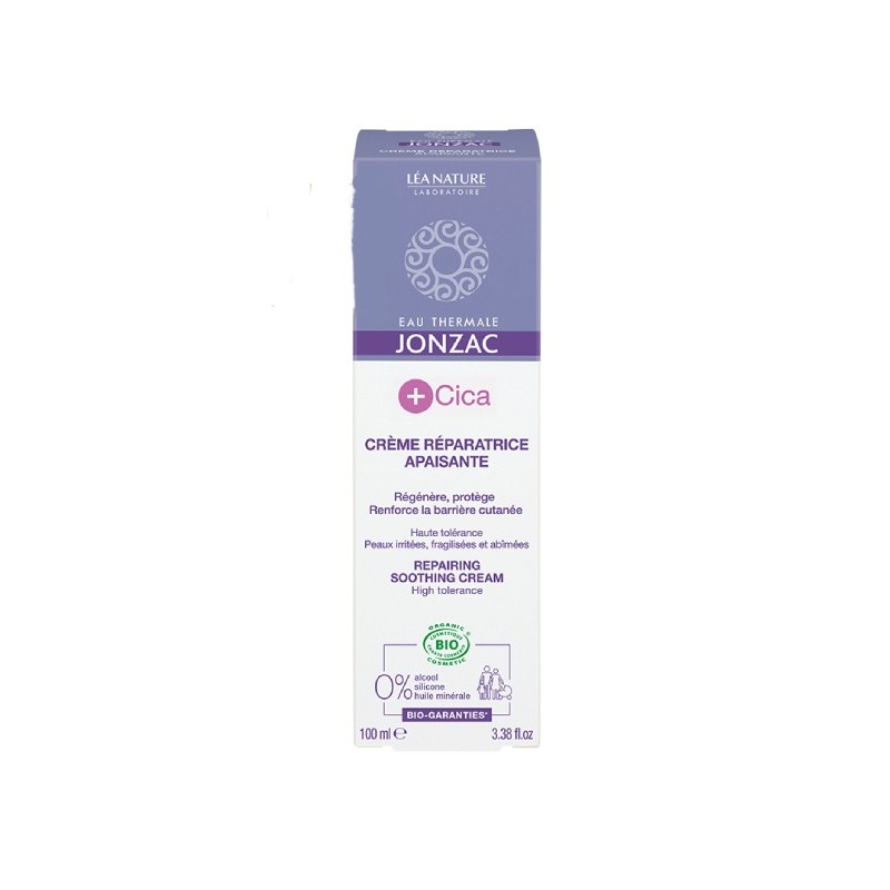 EAU THERMALE JONZAC +CICA CRÈME RÉPARATRICE APAISANTE 100ml