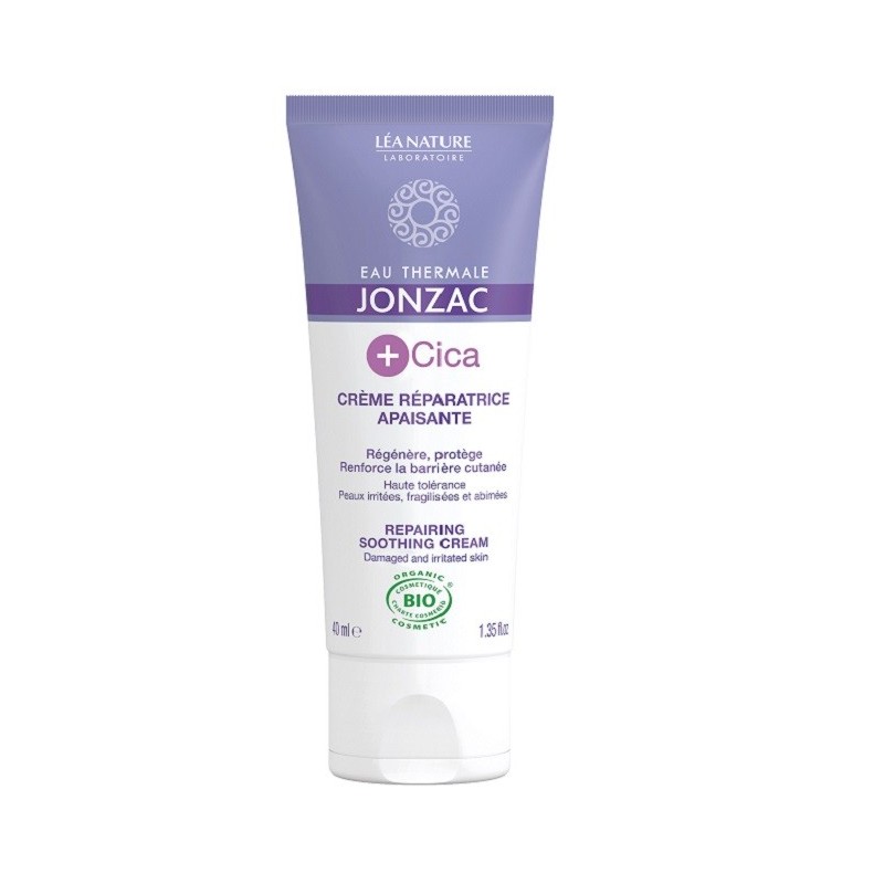 EAU THERMALE JONZAC +CICA CRÈME RÉPARATRICE APAISANTE 40 ml