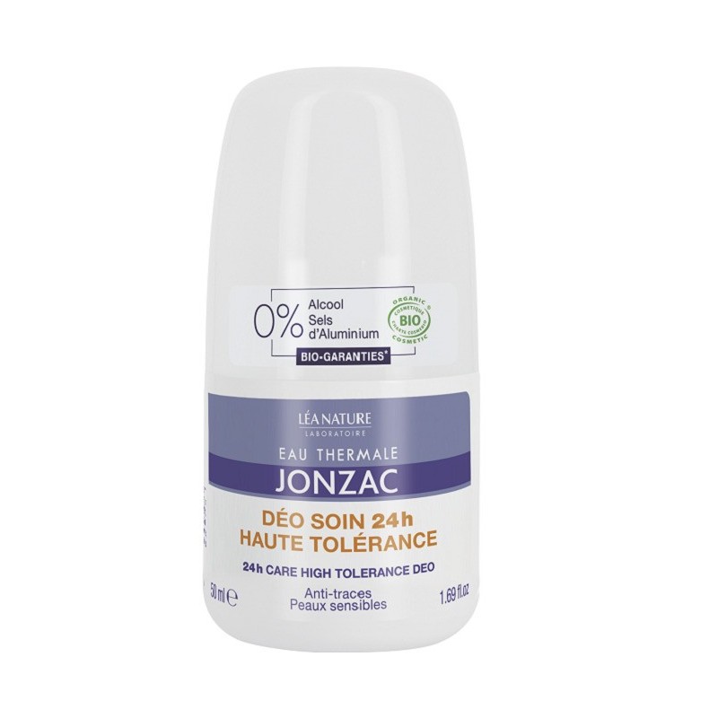 EAU THERMALE JONZAC NUTRITIVE DÉO SOIN 24H HAUTE TOLÉRANCE 50 ml