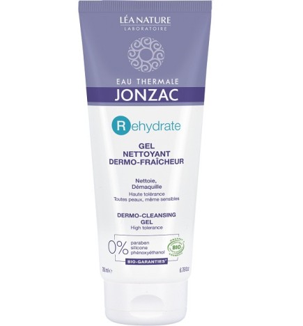 EAU THERMALE JONZAC RÉHYDRATE GEL NETTOYANT DERMO-FRAÎCHEUR 200 ml