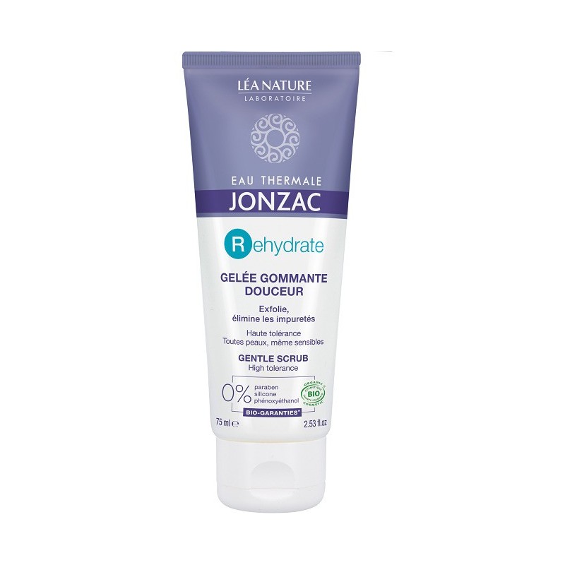 EAU THERMALE JONZAC RÉHYDRATE GELÉE GOMMANTE DOUCEUR 75 ml