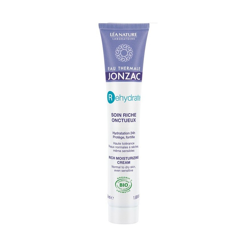 EAU THERMALE JONZAC RÉHYDRATE SOIN RICHE ONCTUEUX 50 ml EAU THERMALE JONZAC RÉHYDRATE SOIN RICHE ONCTUEUX 50 ml