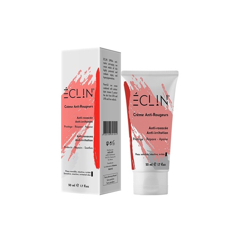 ECLIN Ecran Invisible Anti-Rougeurs SPF50+ 50Ml